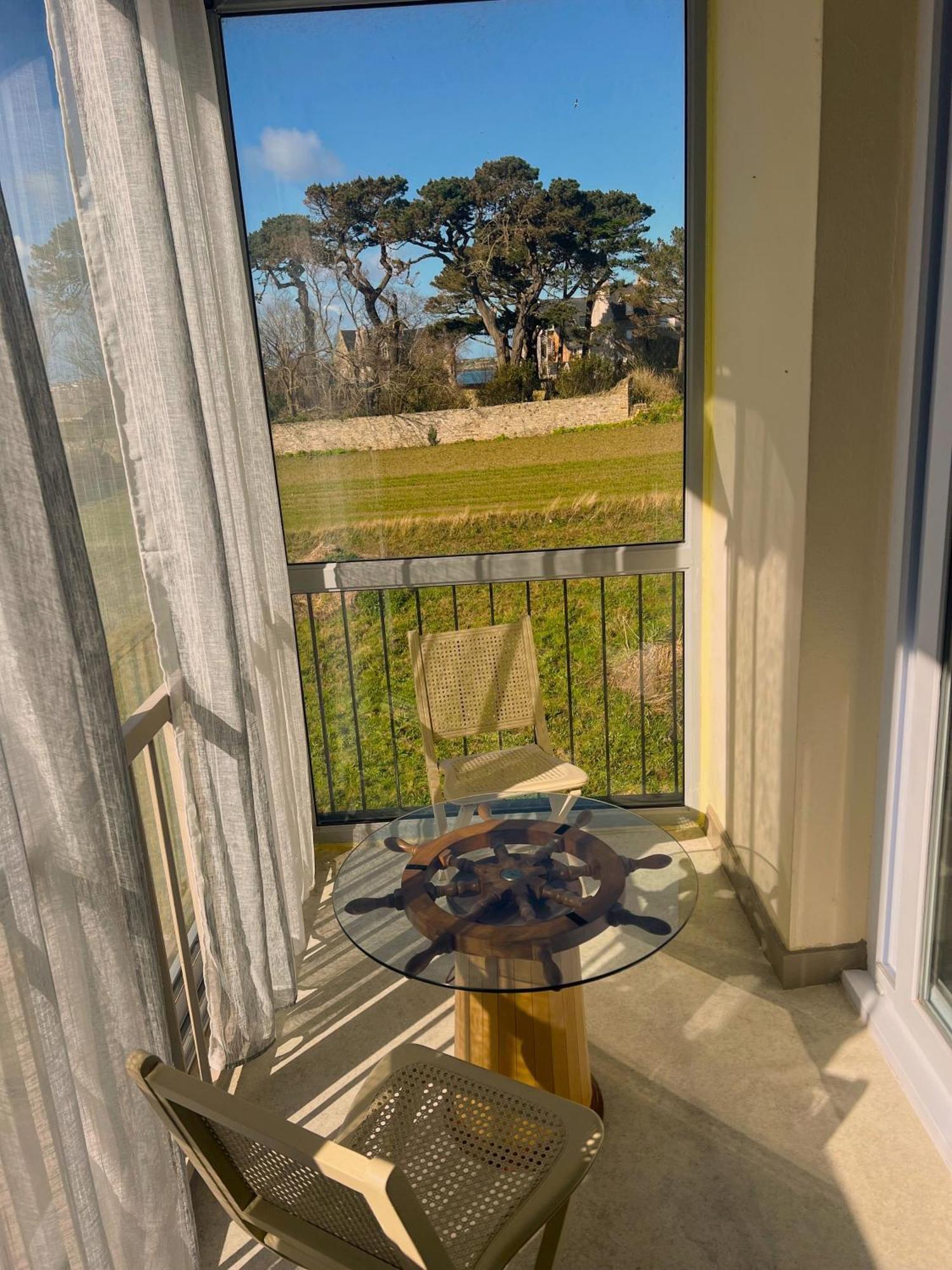 Studio Vue Sur Mer Avec Veranda - Roscoff Lejlighed Eksteriør billede